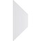 Ekena Millwork Set of Five Panels for 94 1/2"W x 32 1/4"H Beadboard Fretwork Wainscot Wall Paneling WPKP16X01X19BBD - alternate 5
